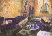 Edvard Munch Murderer oil painting